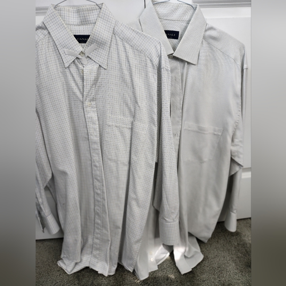 2 Canali dress shirts